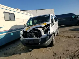 2017 Ford Transit XL with VIN 1FMZK1YM5HKA90465, listed as a Copart auction lot 44538235 with 26,532 mi miles and Salvage title. Bid and sale history available at DreamBid. Image 12.