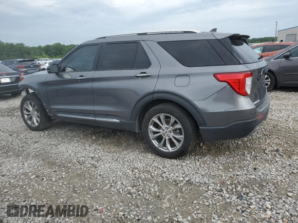 2021 Ford Explorer Limited z VIN 1FMSK7FH2MGB03972, wystawiony jako Copart lot #62786575 z przebiegiem 91 586 mil mil oraz Szkoda całkowita • Salvage title. Historia ofert i sprzedaży dostępna na DreamBid. Obrazek 2.