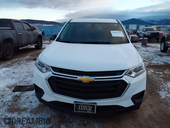 2020 Chevrolet Traverse LS with VIN 1GNEVFKW9LJ302128, listed as a IAAI auction lot 41033122 with 44,539 mi miles. Bid and sale history available at carsss.com. Image 12.