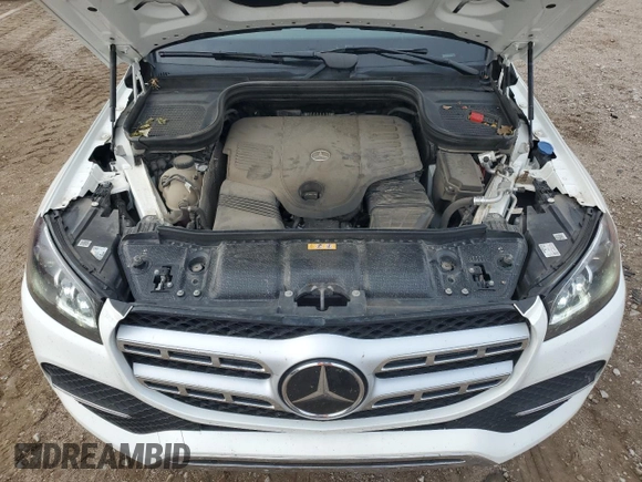 2021 Mercedes-Benz GLS 450 with VIN 4JGFF5KE6MA372050, listed as a Copart auction lot 66987174 with 78,528 mi miles and Salvage Title. Bid and sale history available at DreamBid. Image 12.