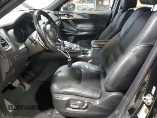 2021 Mazda CX-9 Carbon Edition with VIN JM3TCBDY7M0516272, listed as a Copart auction lot 62078735 with 81,424 mi miles and Salvage title. Bid and sale history available at DreamBid. Image 7.