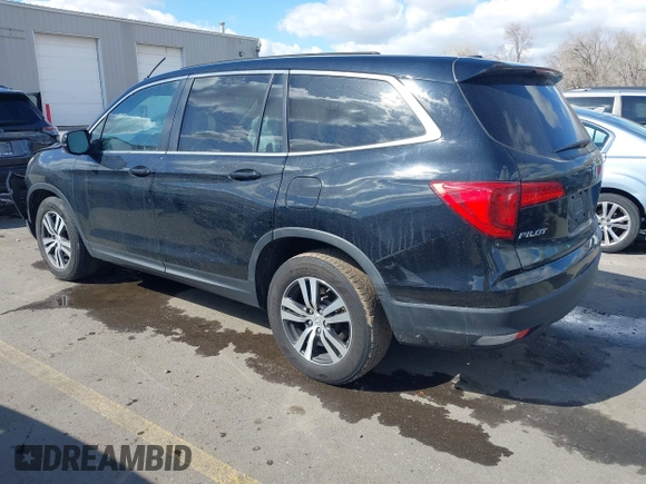 2016 Honda Pilot EX-L with VIN 5FNYF6H53GB048317, listed as a IAAI auction lot 41826297 with 127,672 mi miles. Bid and sale history available at carsss.com. Image 3.
