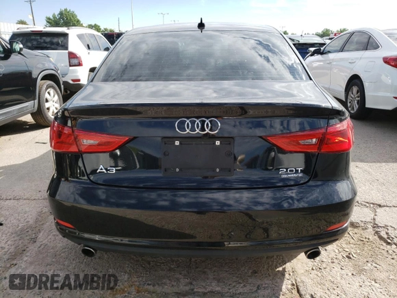 2016 Audi A3 2.0T Premium with VIN WAUB8GFF3G1048499, listed as a Copart auction lot 59311293 with 72,255 mi miles. Bid and sale history available at carsss.com. Image 6.