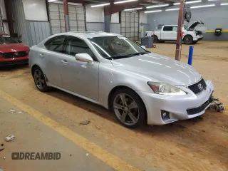 2011 Lexus IS 250 with VIN JTHBF5C28B5154249, listed as a Copart auction lot 48106415 with 170,551 mi miles and Salvage Title. Bid and sale history available at DreamBid. Image 4.
