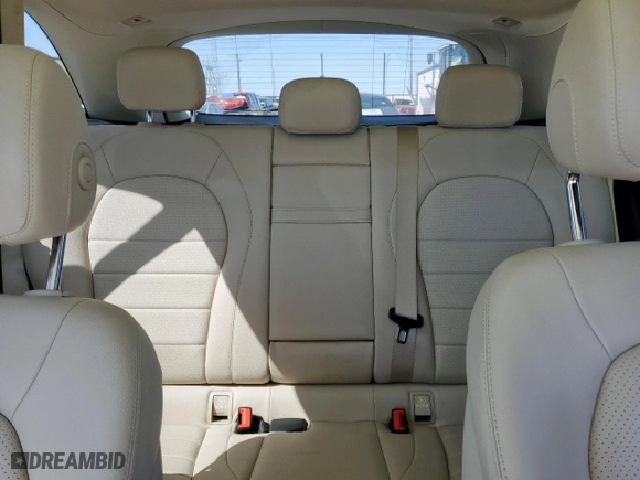 2017 Mercedes-Benz GLC with VIN WDC0G4JB8HF132915, listed as a Copart auction lot 52956765 with 122,258 mi miles and Salvage Title. Bid and sale history available at carsss.com. Image 10.
