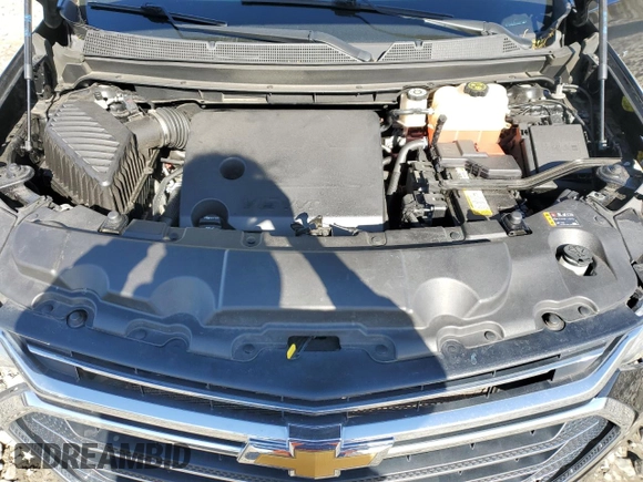 2021 Chevrolet Traverse LT Leather with VIN 1GNEVHKW3MJ196014, listed as a Copart auction lot 49678595 with 124,695 mi miles and Salvage Title. Bid and sale history available at carsss.com. Image 12.