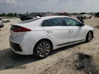 2018 Hyundai Ioniq Limited with VIN KMHC05LC3JU072526, listed as a Copart auction lot 51673065 with 40,315 mi miles and Salvage Title. Bid and sale history available at DreamBid. Image 3.