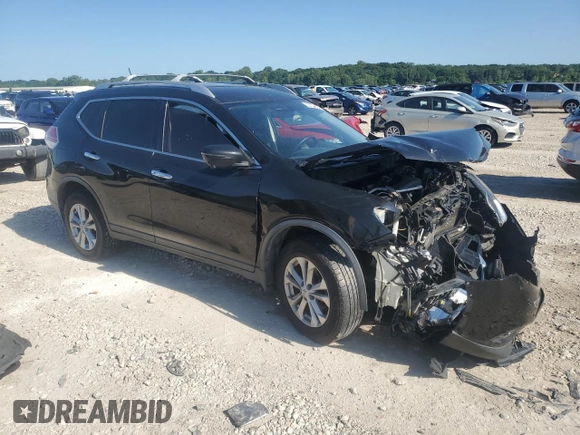 2016 Nissan Rogue SV with VIN KNMAT2MV0GP674938, listed as a Copart auction lot 62122824 with Not Provided miles and Salvage Title. Bid and sale history available at carsss.com. Image 4.