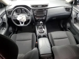 2019 Nissan Rogue SV with VIN KNMAT2MT0KP552619, listed as a Copart auction lot 70451874 with 45,554 mi miles and Salvage Title. Bid and sale history available at carsss.com. Image 8.