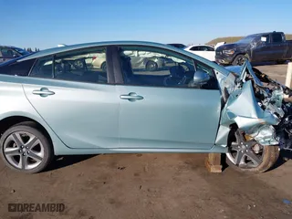 2019 Toyota Prius L Eco with VIN JTDKARFU5K3098982, listed as a IAAI auction lot 41295370 with 1 mi miles. Bid and sale history available at carsss.com. Image 14.