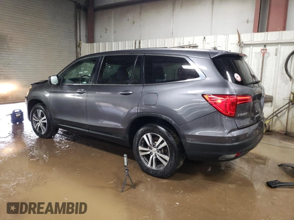 2017 Honda Pilot EX-L with VIN 5FNYF6H54HB091386, listed as a Copart auction lot 49551375 with 79,335 mi miles and Salvage Title. Bid and sale history available at DreamBid. Image 2.