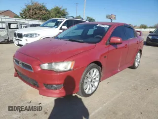 2011 Mitsubishi Lancer GTS with VIN JA32U8FWXBU006034, listed as a Copart auction lot 76993234 with 182,889 mi miles and Salvage Title. Bid and sale history available at carsss.com. Image 1.
