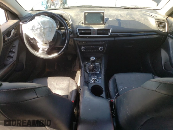 2015 Mazda 3 i Grand Touring with VIN 3MZBM1M79FM226101, listed as a Copart auction lot 49676955 with 160,026 mi miles and Salvage Title. Bid and sale history available at DreamBid. Image 8.