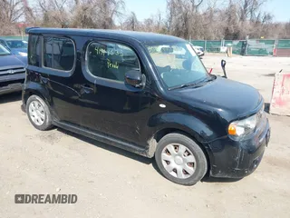 2009 Nissan Cube 1.8 SL with VIN JN8AZ28R69T122693, listed as a IAAI auction lot 41714535 with 194,756 mi miles. Bid and sale history available at carsss.com. Image 1.