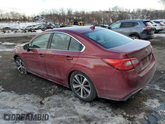 2018 Subaru Legacy Limited with VIN 4S3BNEN65J3004145, listed as a Copart auction lot 42129585 with 161,817 mi miles and Salvage Title. Bid and sale history available at carsss.com. Image 2.