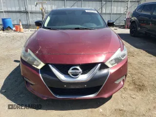 2017 Nissan Maxima SV with VIN 1N4AA6AP1HC456587, listed as a Copart auction lot 53785315 with 193,538 mi miles and Salvage Title. Bid and sale history available at carsss.com. Image 5.