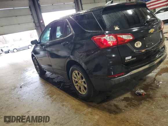 2020 Chevrolet Equinox LT with VIN 2GNAXUEV4L6207120, listed as a Copart auction lot 53399465 with 80,243 mi miles and Clean Title. Bid and sale history available at DreamBid. Image 2.