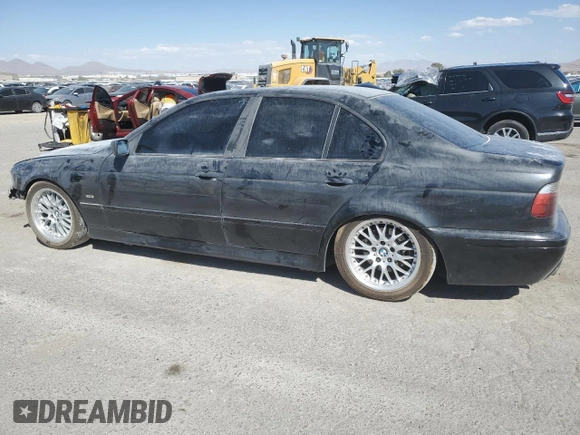2002 BMW 5 Series 530i with VIN WBADT53402CE93829, listed as a Copart auction lot 71823294 with 0 mi miles and Salvage Title. Bid and sale history available at carsss.com. Image 2.