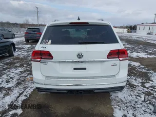 2019 Volkswagen Atlas SEL R-Line with VIN 1V2RR2CA4KC612697, listed as a IAAI auction lot 41618930 with 25,476 mi miles and . Bid and sale history available at DreamBid. Image 17.