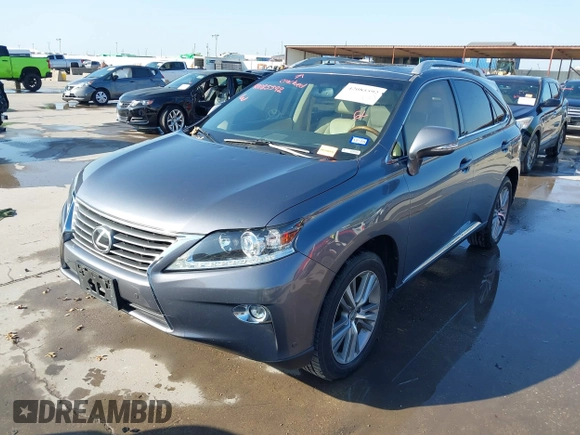 2015 Lexus RX 350 with VIN JTJZK1BA1F2420762, listed as a IAAI auction lot 42085592 with 104,146 mi miles and . Bid and sale history available at DreamBid. Image 2.