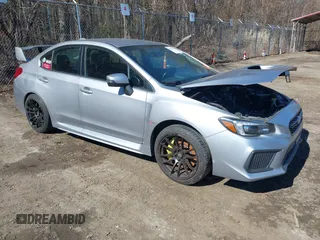 2019 Subaru WRX STI with VIN JF1VA2S69K9809971, listed as a IAAI auction lot 41683787 with 119,591 mi miles. Bid and sale history available at carsss.com. Image 1.