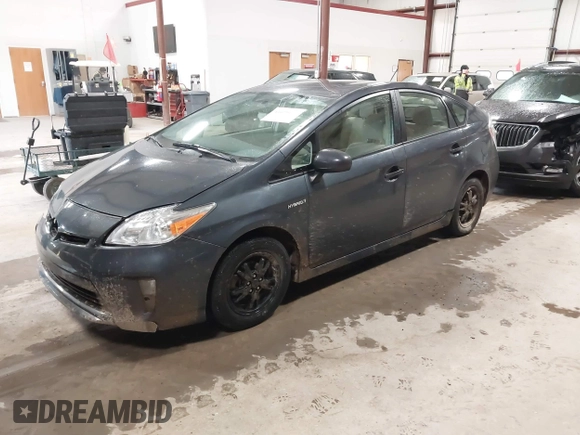2013 Toyota Prius One with VIN JTDKN3DU4D1716361, listed as a IAAI auction lot 41695177 with 221,708 mi miles. Bid and sale history available at carsss.com. Image 17.