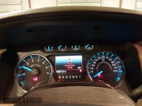 2012 Ford F-150 XL with VIN 1FTFW1EF7CFA27046, listed as a IAAI auction lot 41882637 with 160,271 mi miles. Bid and sale history available at carsss.com. Image 7.