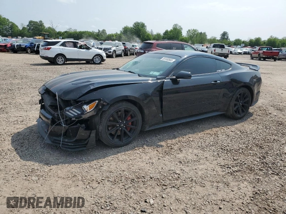 2016 Ford Mustang GT with VIN 1FA6P8CFXG5326279, listed as a Copart auction lot 59100565 with 52,972 mi miles and Salvage title. Bid and sale history available at DreamBid. Image 1.
