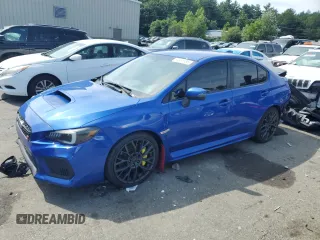 2019 Subaru WRX STI with VIN JF1VA2S66K9800239, listed as a Copart auction lot 64651585 with Not provided miles and Non repairable. Bid and sale history available at DreamBid. Image 1.