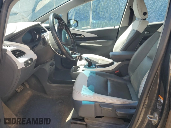 2019 Chevrolet Bolt EV Premier z VIN 1G1FZ6S07K4145685, wystawiony jako Copart lot #58648505 z przebiegiem 157 613 mil mil oraz Szkoda całkowita • Salvage title. Historia ofert i sprzedaży dostępna na DreamBid. Obrazek 7.