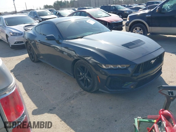 2024 Ford Mustang GT with VIN 1FA6P8CF6R5426477, listed as a IAAI auction lot 41692754 with 16,767 mi miles and . Bid and sale history available at DreamBid. Image 1.
