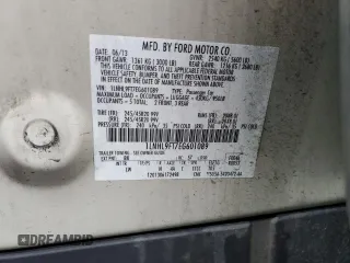 2014 Lincoln MKS EcoBoost с VIN 1LNHL9FT7EG601089, выставлен на аукционе Copart как лот 49483605 с пробегом 121 709 миль миль и Списание • Salvage title. История ставок и продаж доступна на DreamBid. Изображение 12.