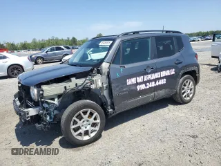 2022 Jeep Renegade Latitude with VIN ZACNJDB11NPN60155, listed as a Copart auction lot 50486635 with 140,298 mi miles and Salvage title. Bid and sale history available at DreamBid. Image 1.