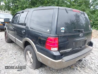 2003 Ford Expedition Eddie Bauer z VIN 1FMPU18L43LB20373, wystawiony jako IAAI lot #42398831 z przebiegiem 265 385 mil mil oraz . Historia ofert i sprzedaży dostępna na DreamBid. Obrazek 3.