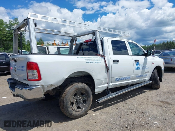 2022 Ram 2500 Tradesman with VIN 3C6UR5CLXNG368285, listed as a IAAI auction lot 39611405 with 25,645 mi miles. Bid and sale history available at carsss.com. Image 6.