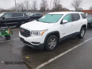 2018 GMC Acadia SLE z VIN 1GKKNKLA0JZ243075, wystawiony jako IAAI lot #41474948 z przebiegiem 111 829 mil mil oraz . Historia ofert i sprzedaży dostępna na DreamBid. Obrazek 2.