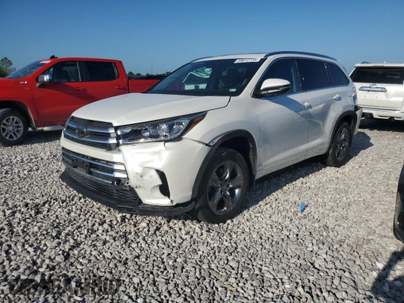 2018 Toyota Highlander Limited with VIN 5TDDZRFH4JS895693, listed as a Copart auction lot 59012735 with 94,357 mi miles and Salvage title. Bid and sale history available at DreamBid. Image 1.
