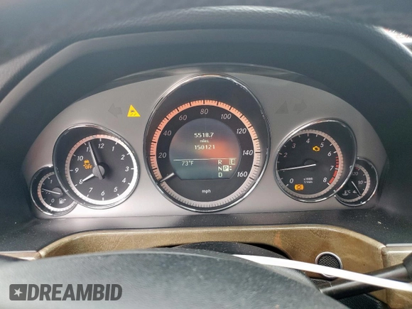 2011 Mercedes-Benz E 350 Luxury with VIN WDDHF5GB0BA427963, listed as a Copart auction lot 60738025 with 150,121 mi miles and Salvage title. Bid and sale history available at DreamBid. Image 9.