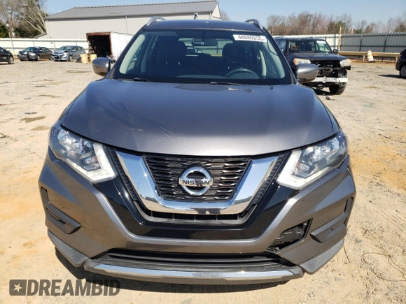 2017 Nissan Rogue SV with VIN KNMAT2MT9HP515657, listed as a Copart auction lot 48689235 with 101,538 mi miles and Salvage Title. Bid and sale history available at carsss.com. Image 5.