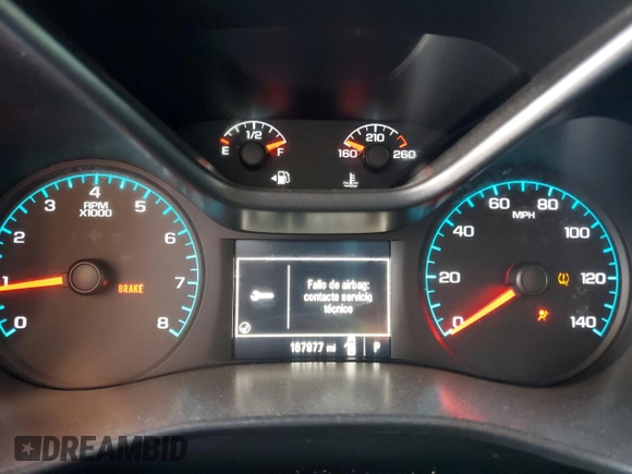 2017 Chevrolet Colorado 2WD WT with VIN 1GCGSBEA8H1217291, listed as a Copart auction lot 54599935 with 167,977 mi miles and Salvage title. Bid and sale history available at DreamBid. Image 9.