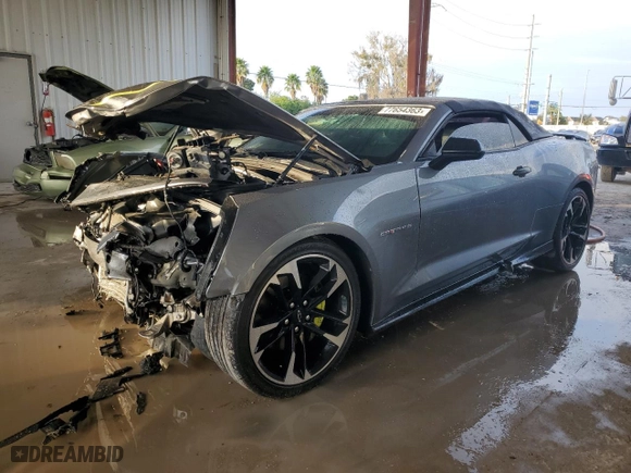 2021 Chevrolet Camaro 2SS with VIN 1G1FH3D75M0129331, listed as a Copart auction lot 77654363 with 29,569 mi miles. Bid and sale history available at carsss.com. Image 1.