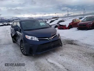 2018 Toyota Sienna LE с VIN 5TDJZ3DC3JS197731, выставлен на аукционе Copart как лот 79896244 с пробегом 63 077 миль миль и Списание • Salvage title. История ставок и продаж доступна на DreamBid. Изображение 12.