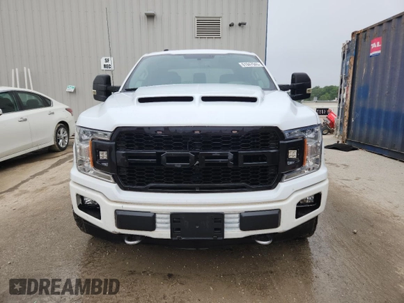 2018 Ford F-150 XL with VIN 1FTEW1E57JFC16425, listed as a Copart auction lot 61947945 with 110,364 mi miles and Salvage title. Bid and sale history available at DreamBid. Image 5.