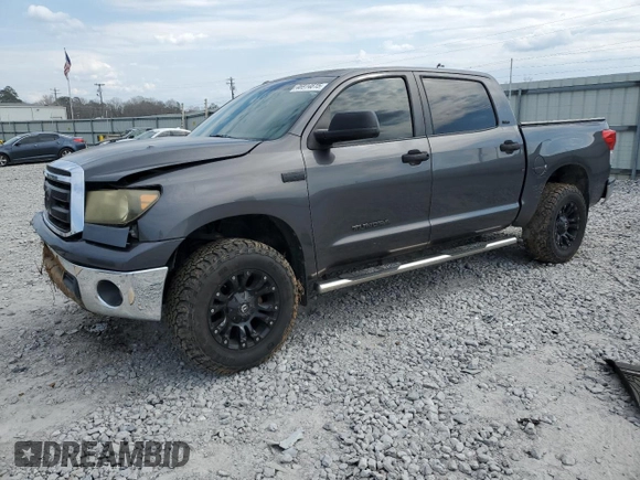 2013 Toyota Tundra 4WD Truck with VIN 5TFDW5F18DX276369, listed as a Copart auction lot 46914815 with 235,916 mi miles and Salvage Title. Bid and sale history available at carsss.com. Image 1.