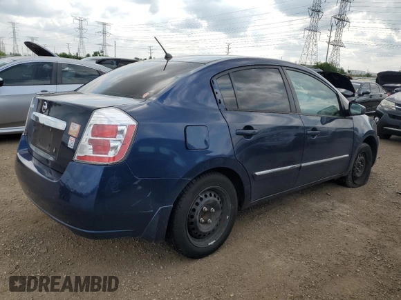 2010 Nissan Sentra S with VIN 3N1AB6AP5AL621478, listed as a Copart auction lot 60375765 with 124,019 mi miles and Salvage title. Bid and sale history available at DreamBid. Image 3.