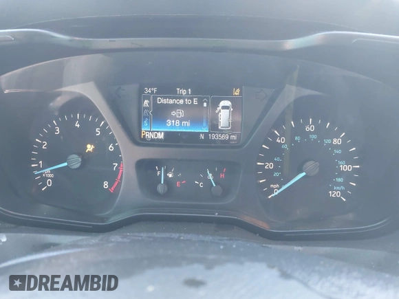 2019 Ford Transit with VIN 1FTYR2CM6KKB24493, listed as a IAAI auction lot 41724796 with 193,569 mi miles and . Bid and sale history available at DreamBid. Image 7.