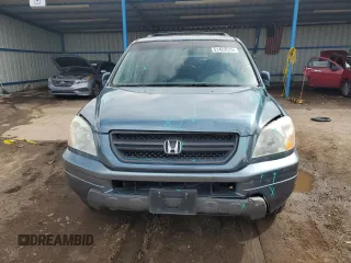 2005 Honda Pilot EX with VIN 2HKYF18475H555066, listed as a Copart auction lot 51429515 with 211,790 mi miles and Salvage Title. Bid and sale history available at carsss.com. Image 5.