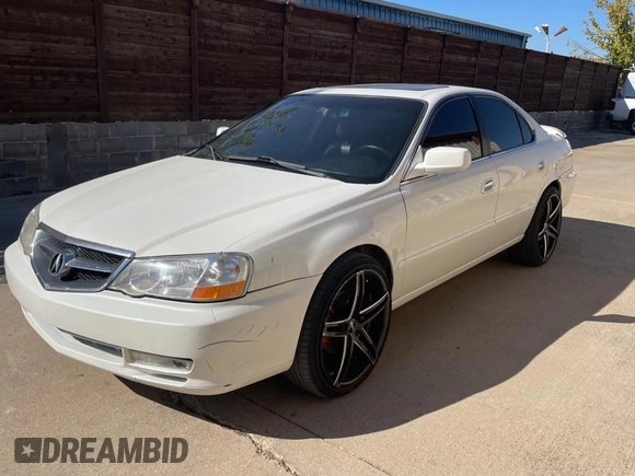 2003 Acura TL Type S w/Navigation System with VIN 19UUA56933A007185, listed as a Copart auction lot 80924294 with 223,798 mi miles and Clean Title. Bid and sale history available at carsss.com. Image 2.