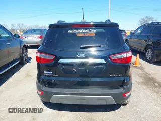 2019 Ford EcoSport Titanium with VIN MAJ3S2KE4KC307481, listed as a IAAI auction lot 41737442 with 41,524 mi miles and . Bid and sale history available at DreamBid. Image 17.