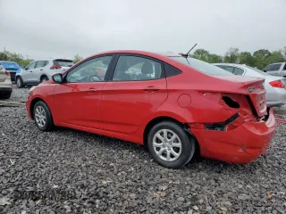 2013 Hyundai Accent GLS with VIN KMHCT4AE0DU516326, listed as a Copart auction lot 51529655 with 87,355 mi miles and Salvage Title. Bid and sale history available at carsss.com. Image 2.